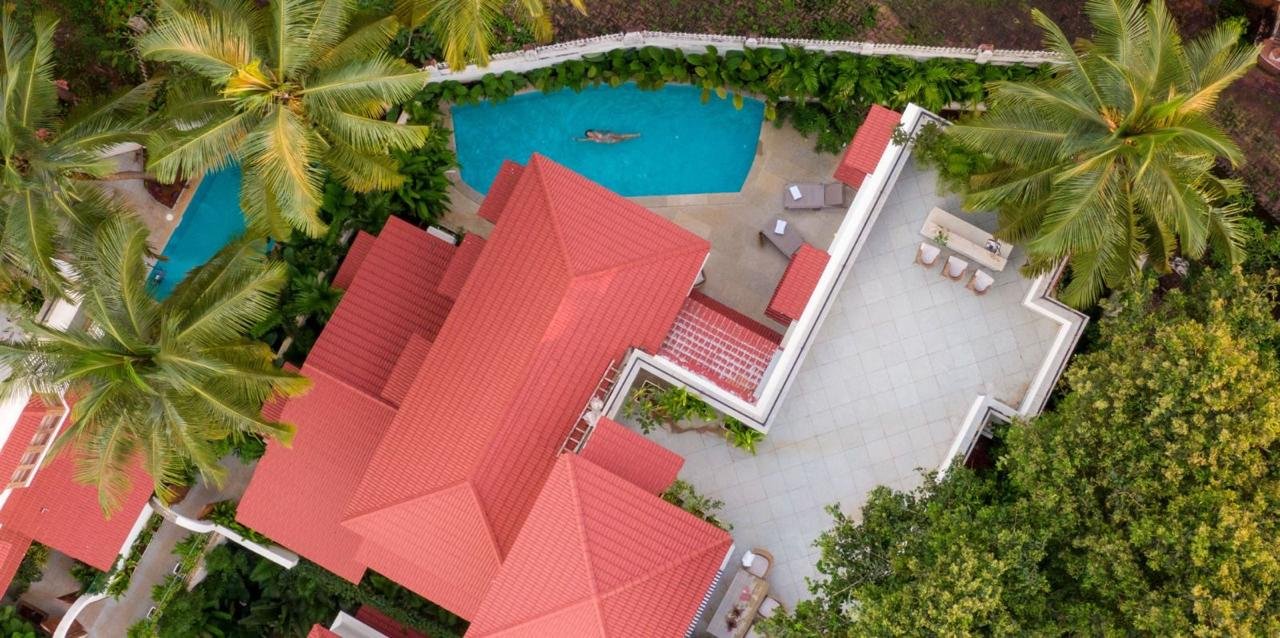 Beachfront villa for booking in Goa